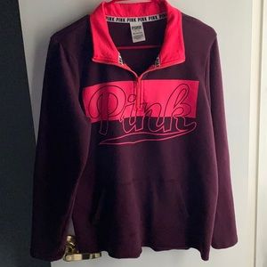 Victoria’s Secret PINK Zip Pullover Sweatshirt